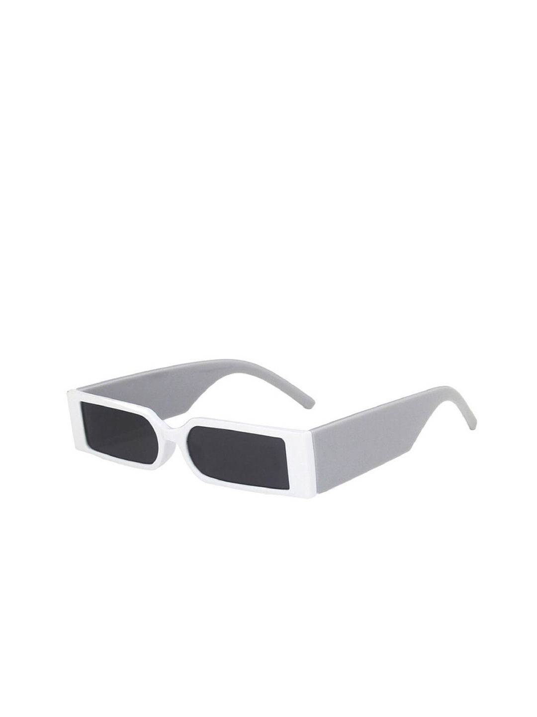 

The Tinted Story Unisex Rectangle Sunglasses with UV Protected Lens TTS171 WR, Black