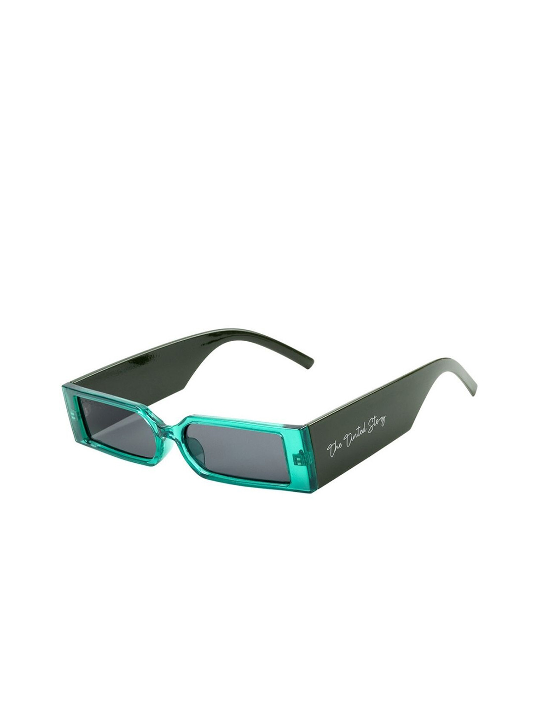 

The Tinted Story Unisex Rectangle Sunglasses with UV Protected Lens TTS171 GR, Grey