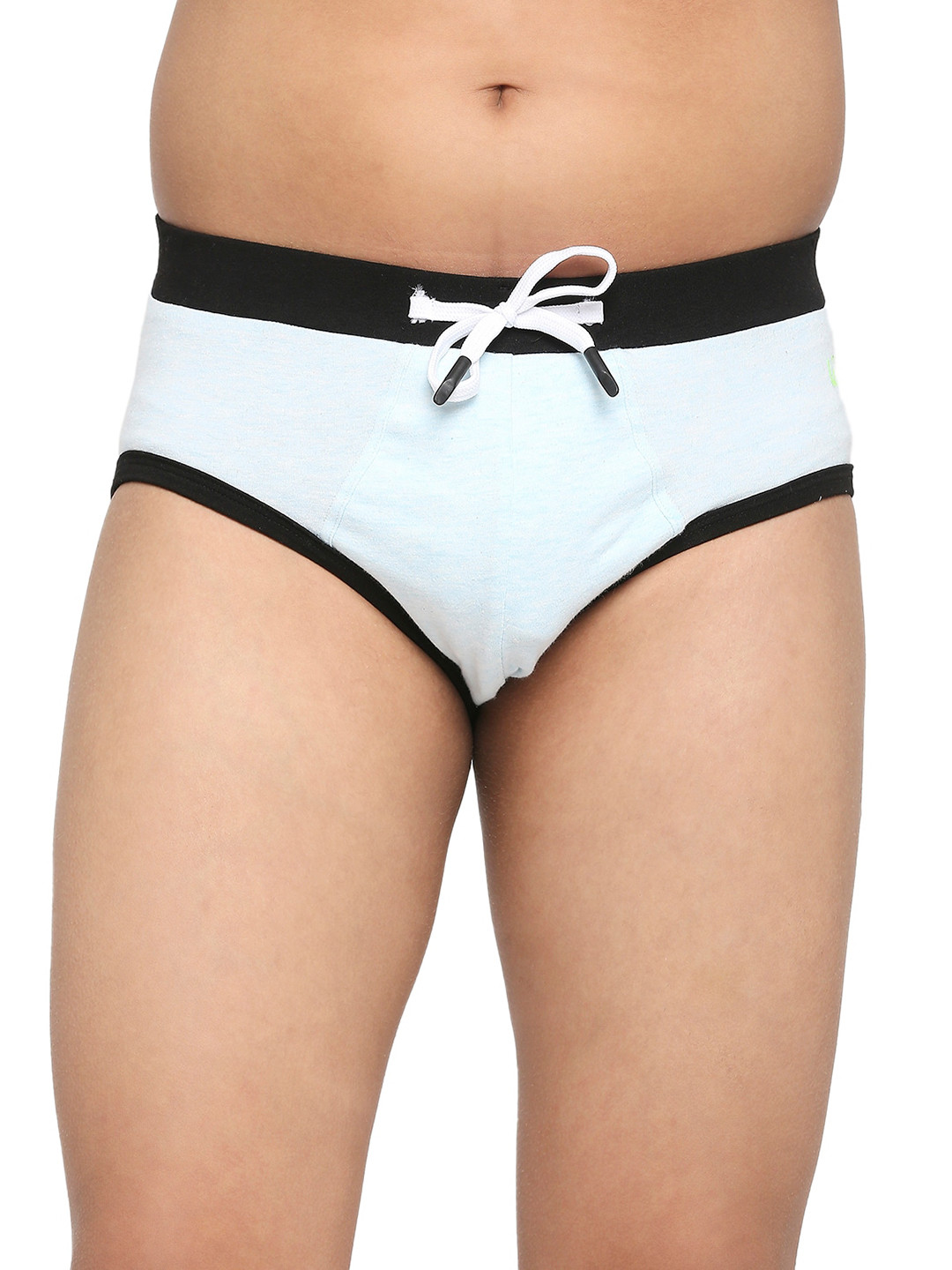 

FRENCHIE Boys Mid-Rise Pure Cotton Basic Briefs FR-BF-U1913-1X5-Aqua-XS, Turquoise blue
