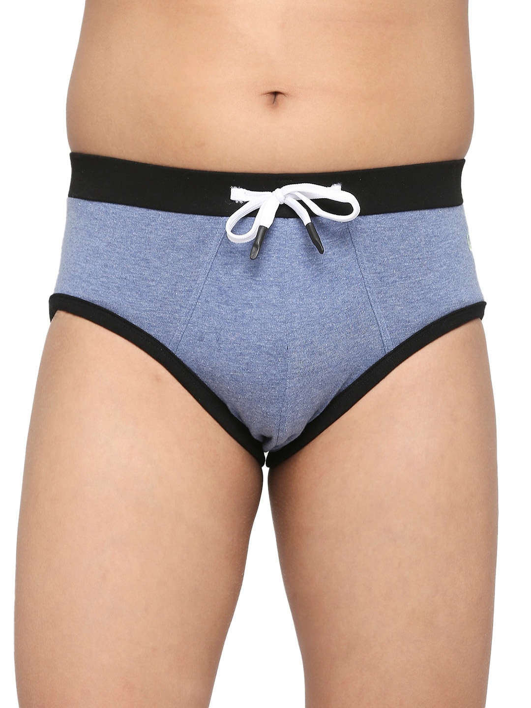 

FRENCHIE Boys Mid-Rise Cotton Basic Briefs FR-BF-U1913-1X5-Blue-XS