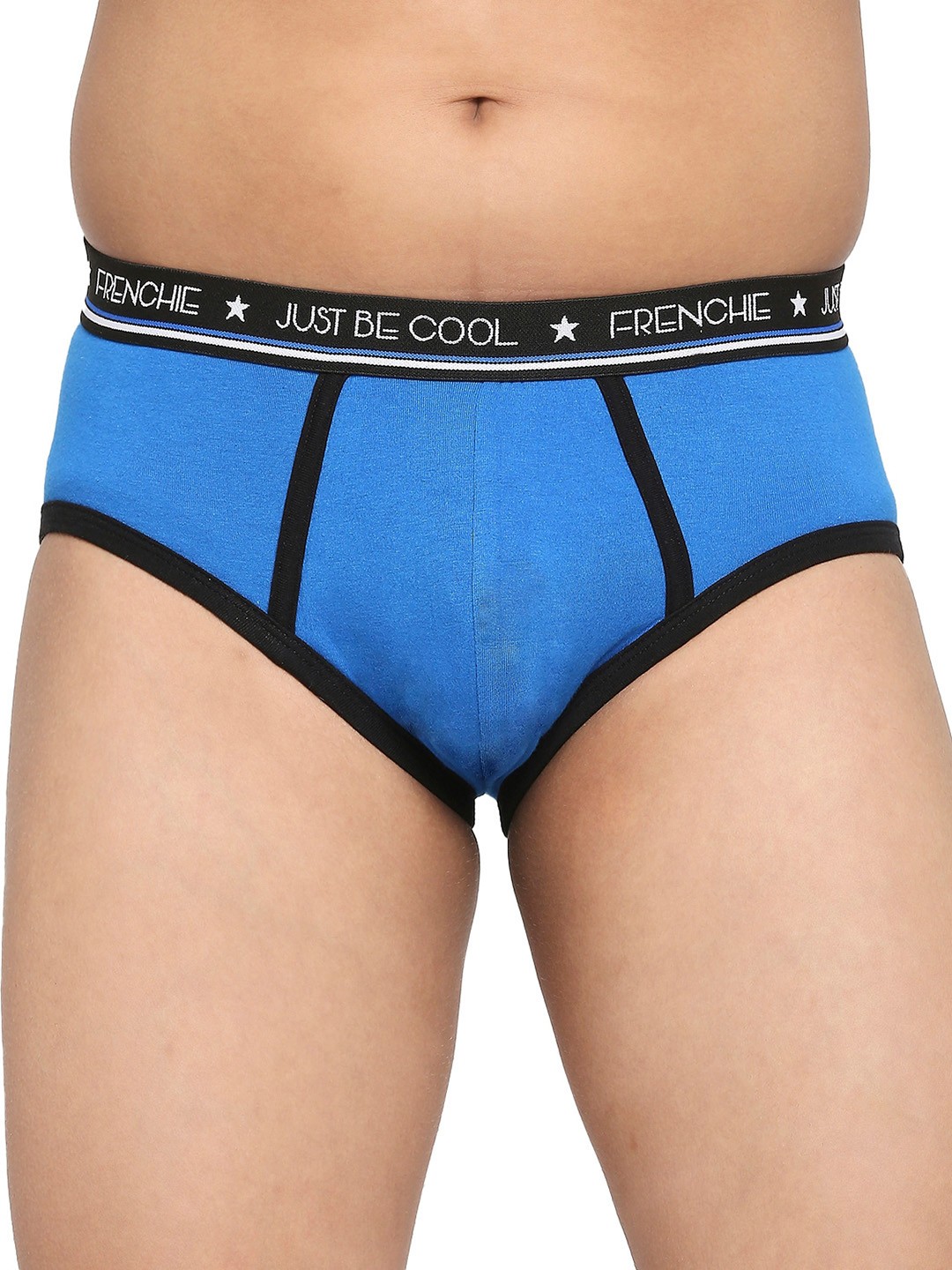 

FRENCHIE Boys Mid-Rise Basic Briefs FR-BF-U1913-1X5-Blue-XS