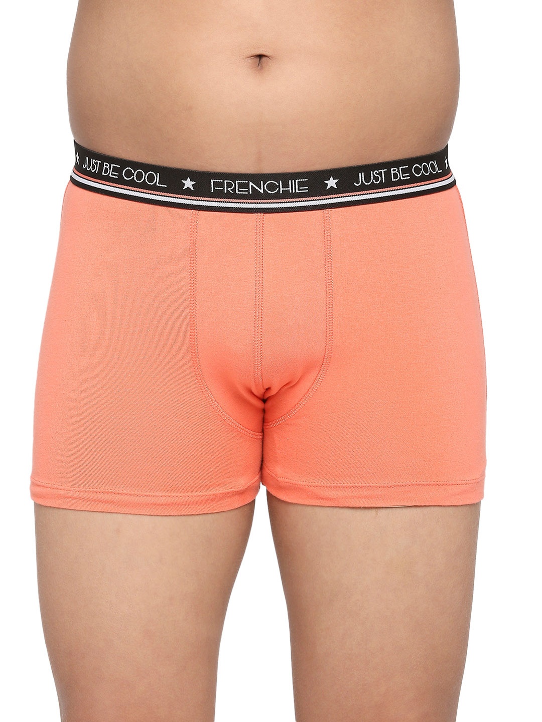 

FRENCHIE U1908 Teen Boys Pure Cotton Trunks FR-BI-TR-U1908-1X5-Peach-XS