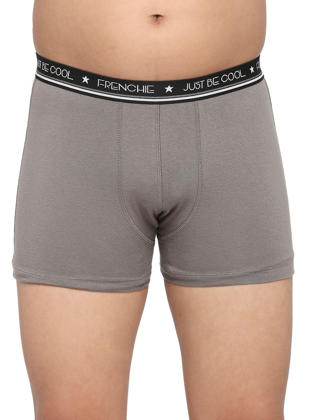 

FRENCHIE U1908 Teen Boys Pure Cotton Trunk FR-BI-TR-U1908-1X5-Grey-XS