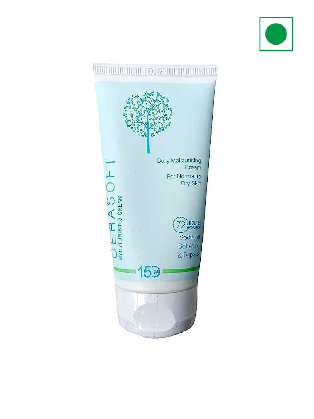 

RAASO Cerasoft Daily Moisturising Cream - 150 gm, White