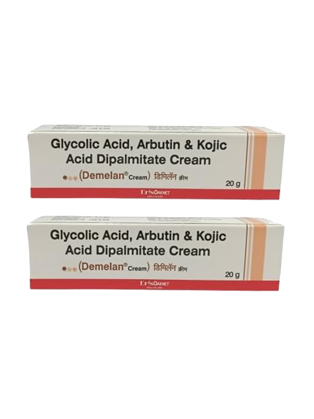 

RAASO Set Of 2 Demelan Lite Cream - 20g Each, White