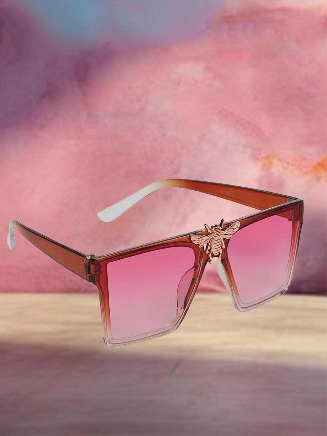 

EPICINK hob Unisex Wayfarer Sunglasses with UV Protected Lens, Pink