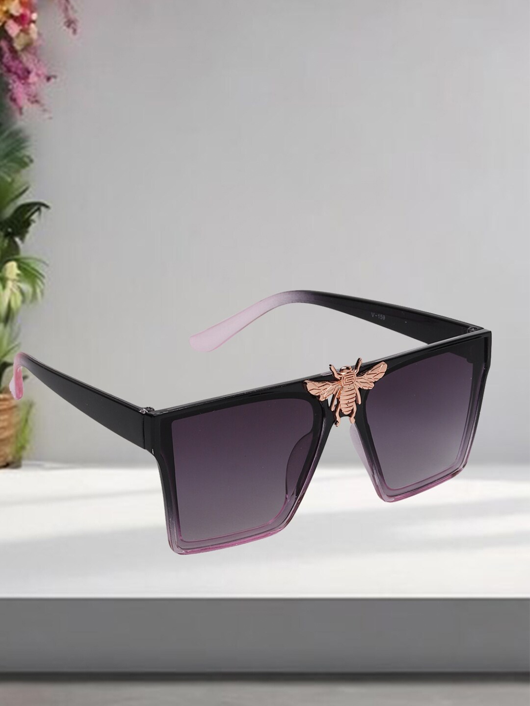

EPICINK hob Unisex Wayfarer Sunglasses with UV Protected Lens, Purple