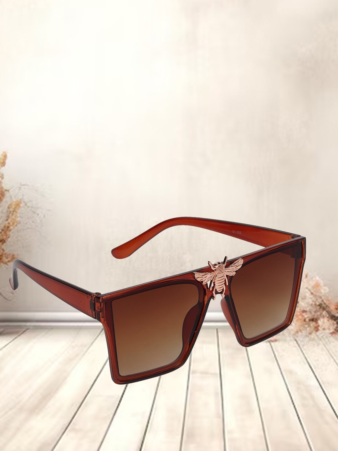 

EPICINK hob Unisex Wayfarer Sunglasses with UV Protected Lens, Brown