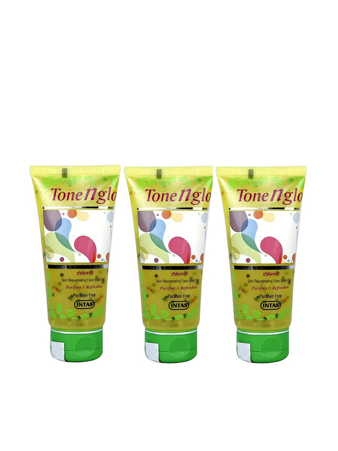 

RAASO Set Of 3 Tonenglo Face Wash - 100 gm Each, White