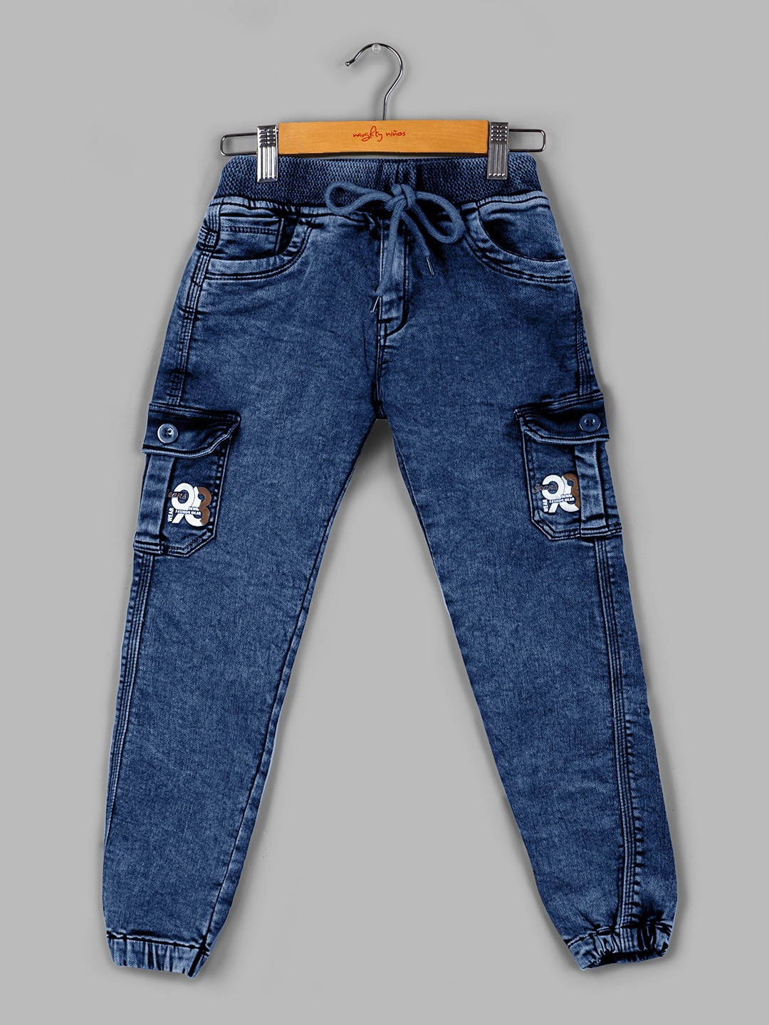 

BAESD Boys Relaxed Loose Fit Joggers Trousers, Blue