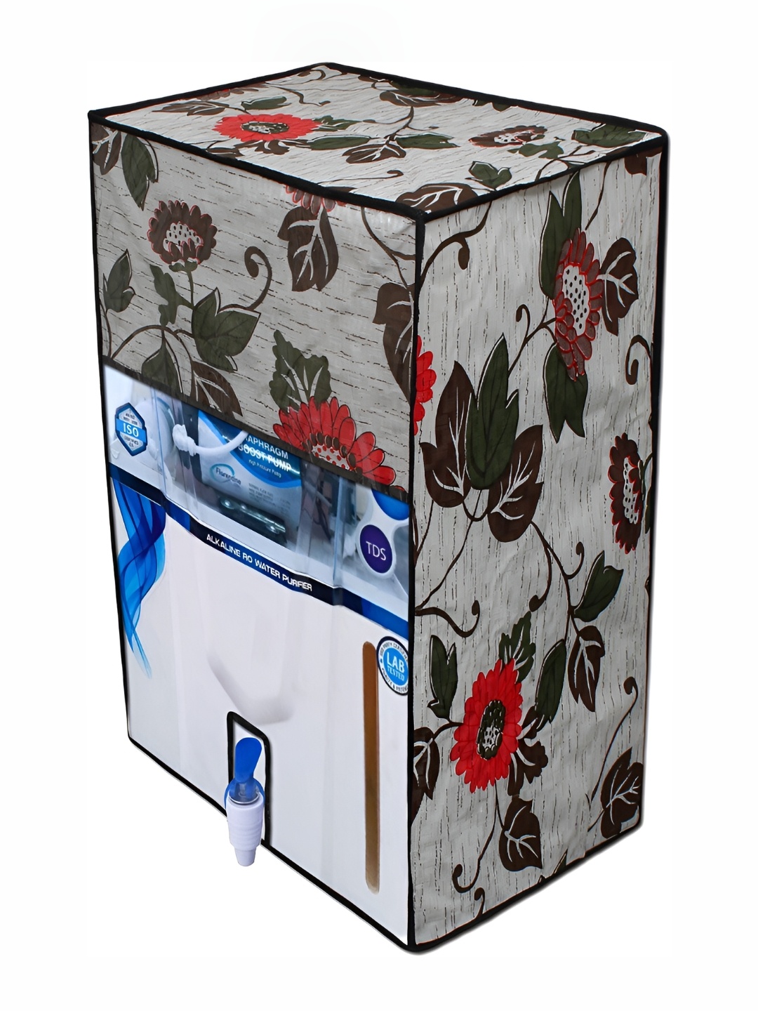 

REVEXO Green & Red Printed Water Purifier Cover