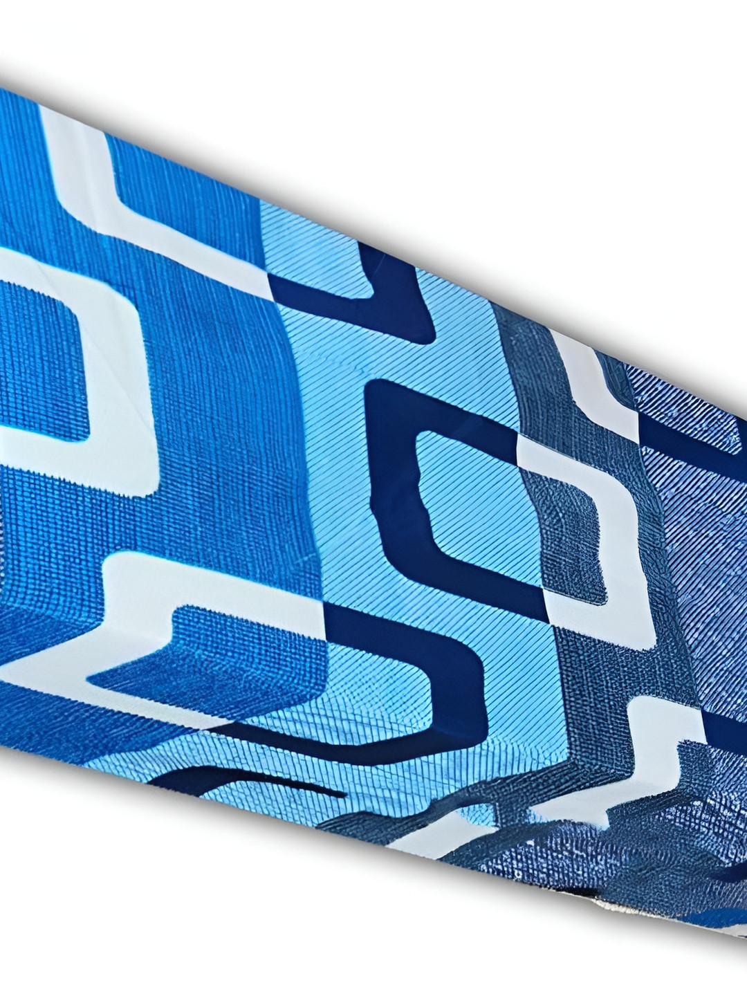 

REVEXO Blue Geometric Printed Air Conditioner Cover