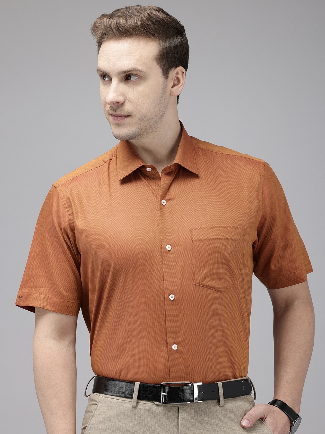 

Van Heusen Custom Formal Shirt, Rust