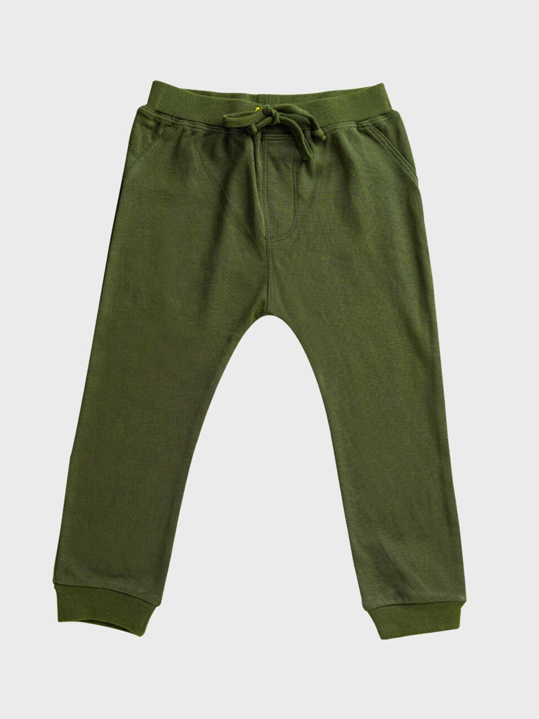 

TIDY SLEEP Infants Cotton Mid-Rise Joggers, Green