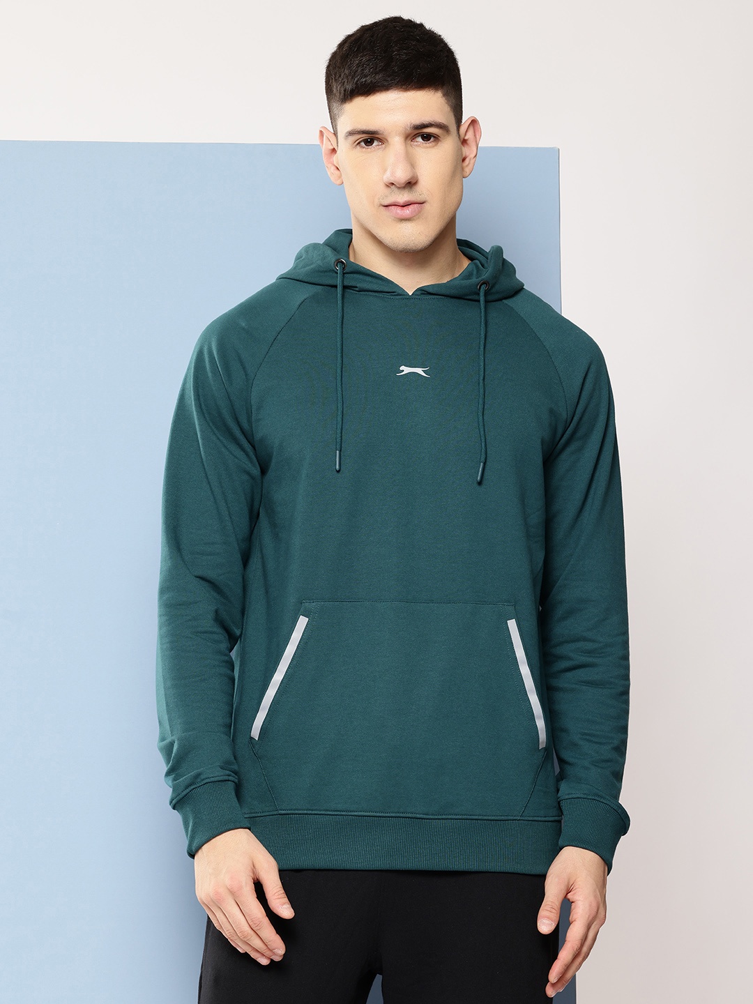 

Slazenger Hooded Athleisure Sweatshirt, Teal