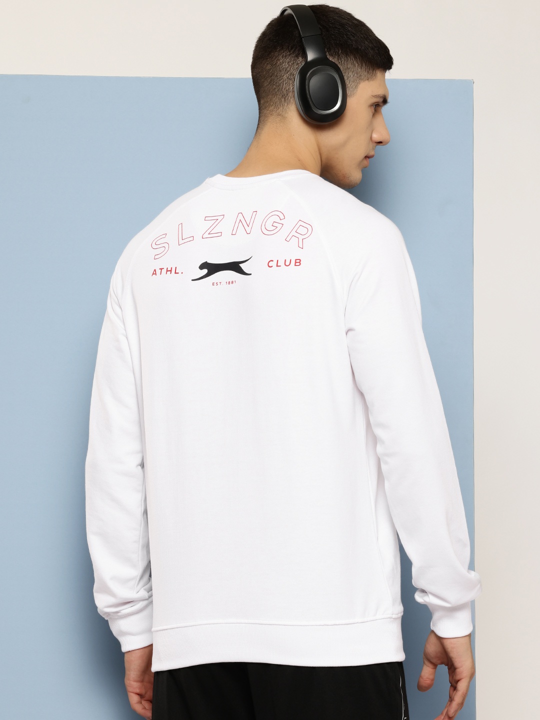 

Slazenger Printed Sweatshirt, White