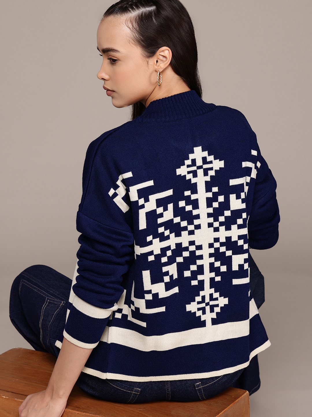 

Roadster Women Cardigan, Navy blue