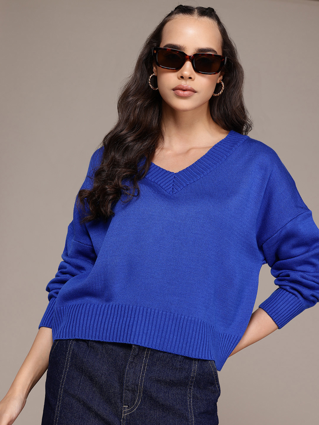 

Roadster Women Pullover, Blue