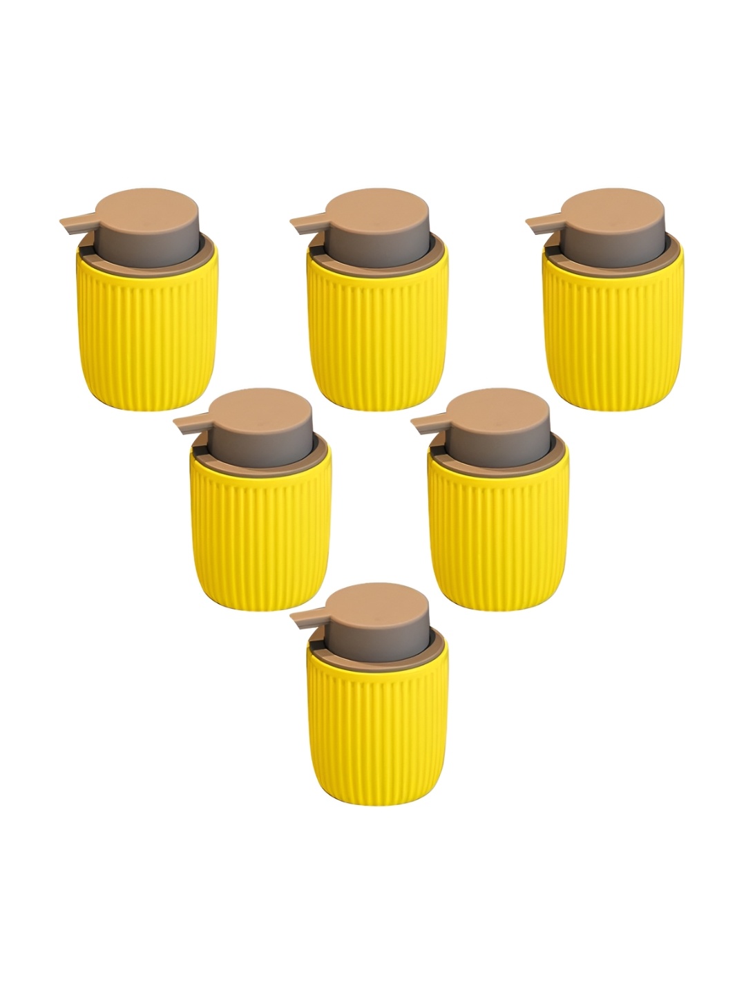 

The Better Home Yellow 6 Ceramic Soap Dispenser