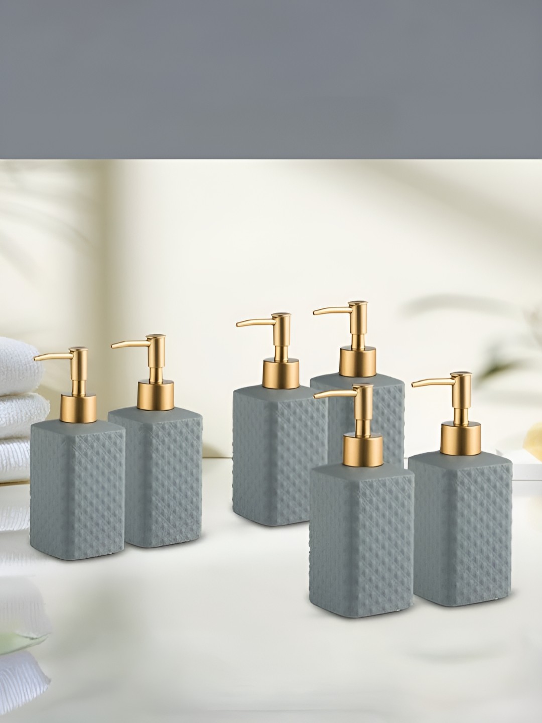 

The Better Home Grey 6 Ceramic Soap Dispenser