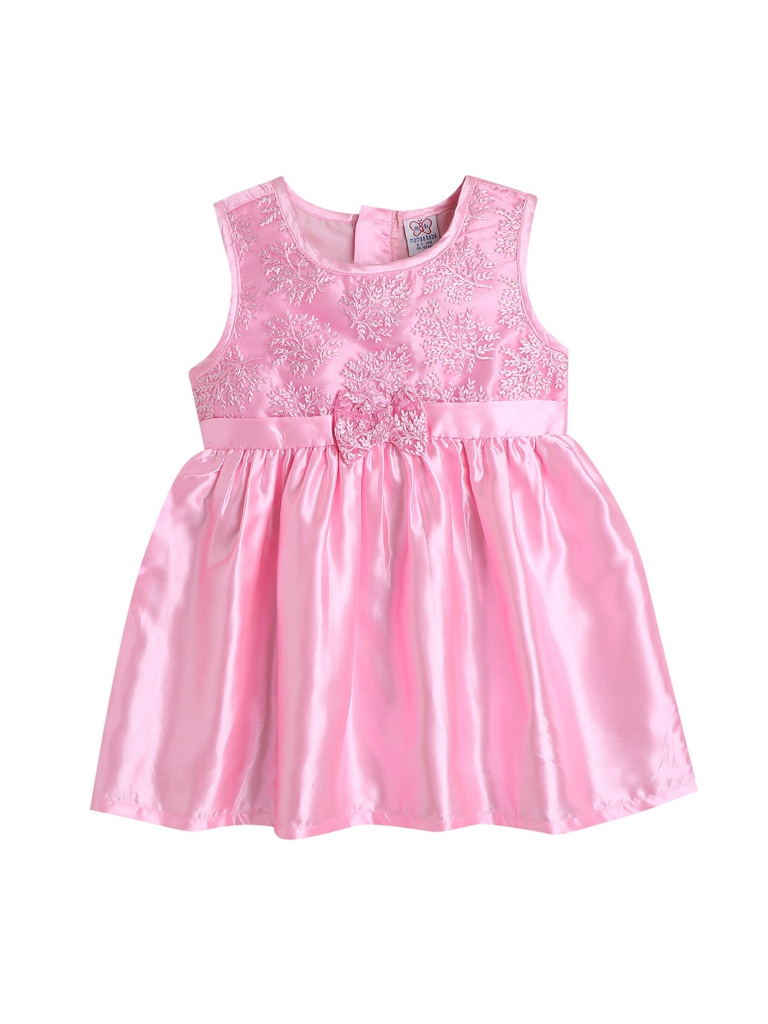 

mama & bebe Infants Sleeveless Fit & Flare Dress, Pink