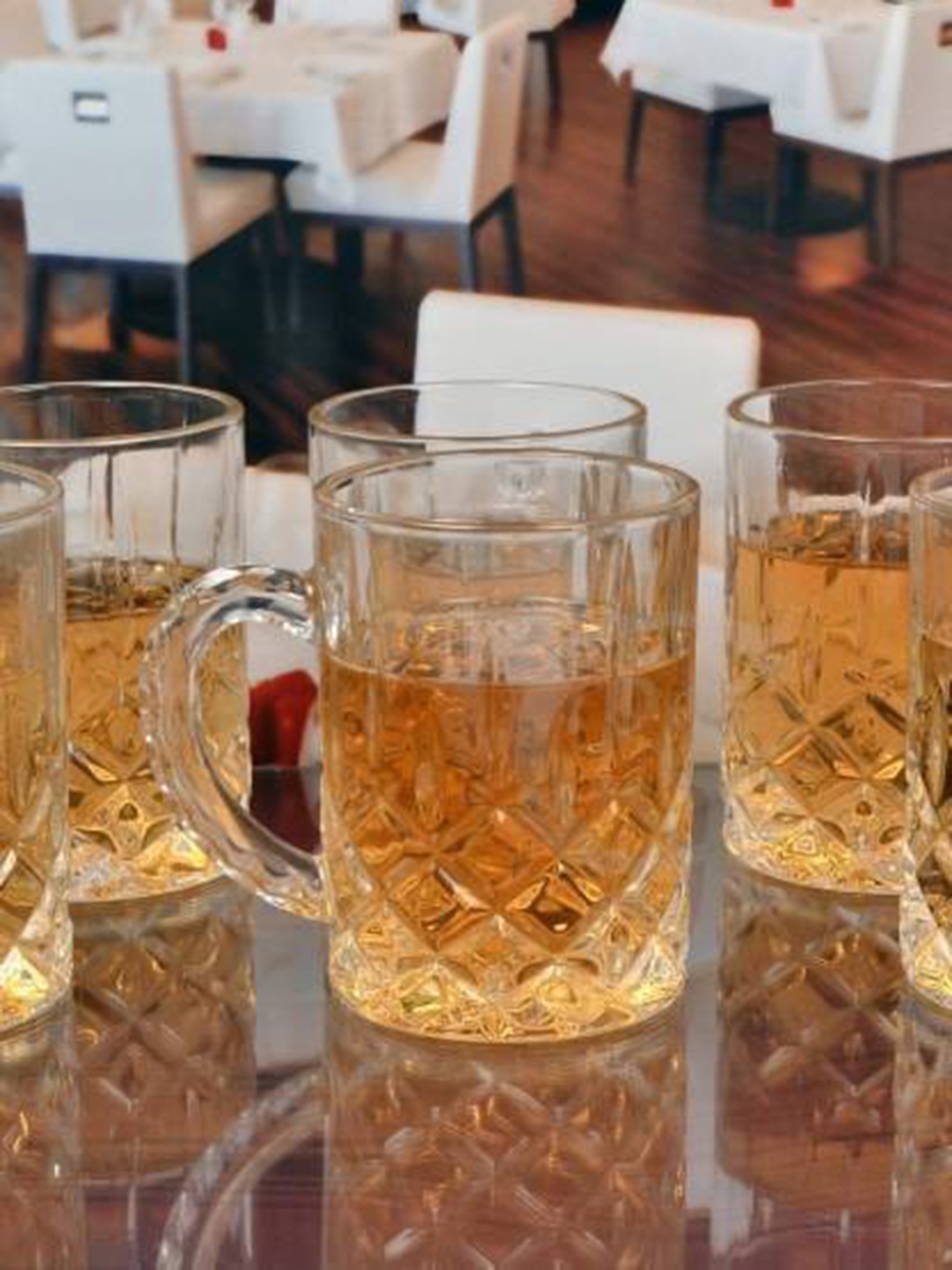 

1ST TIME Transparent 6 Pieces Bar Glasses 450 ml Each