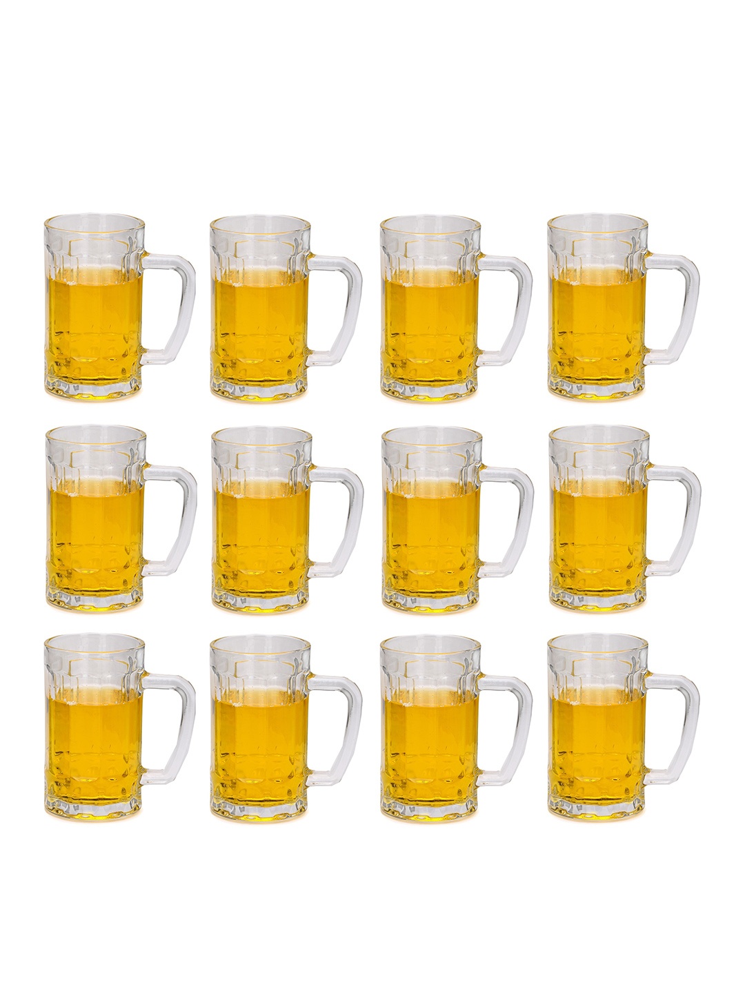 

1ST TIME 12-Pcs Transparent Water Glasses-400 ml Each
