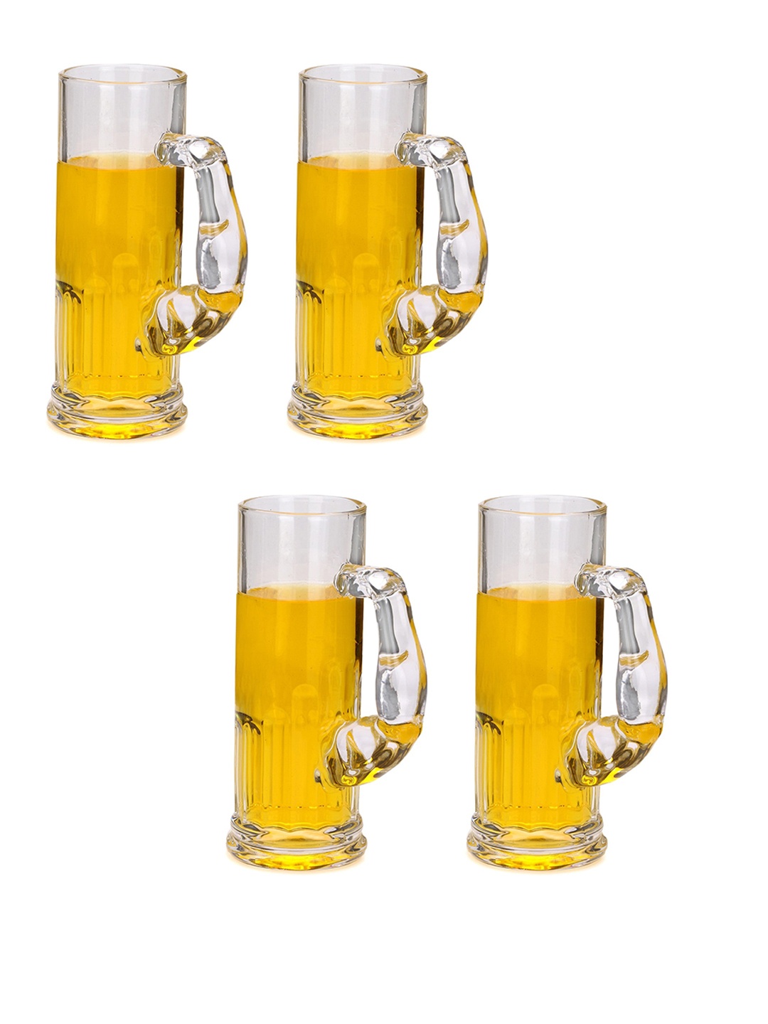 

1ST TIME Transparent 6 Pieces Beer Glass 600ML