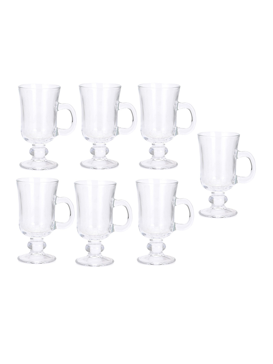 

1ST TIME 7 Pcs Transparent Water Glasses 200 ml Each