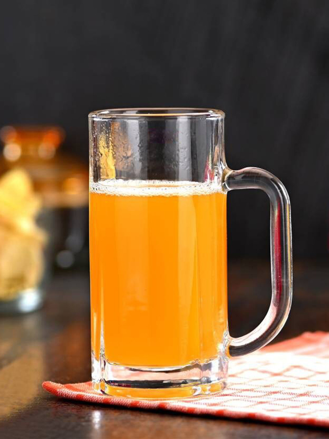 

1ST TIME 12 Pcs Transparent Beer Glasses 300ml