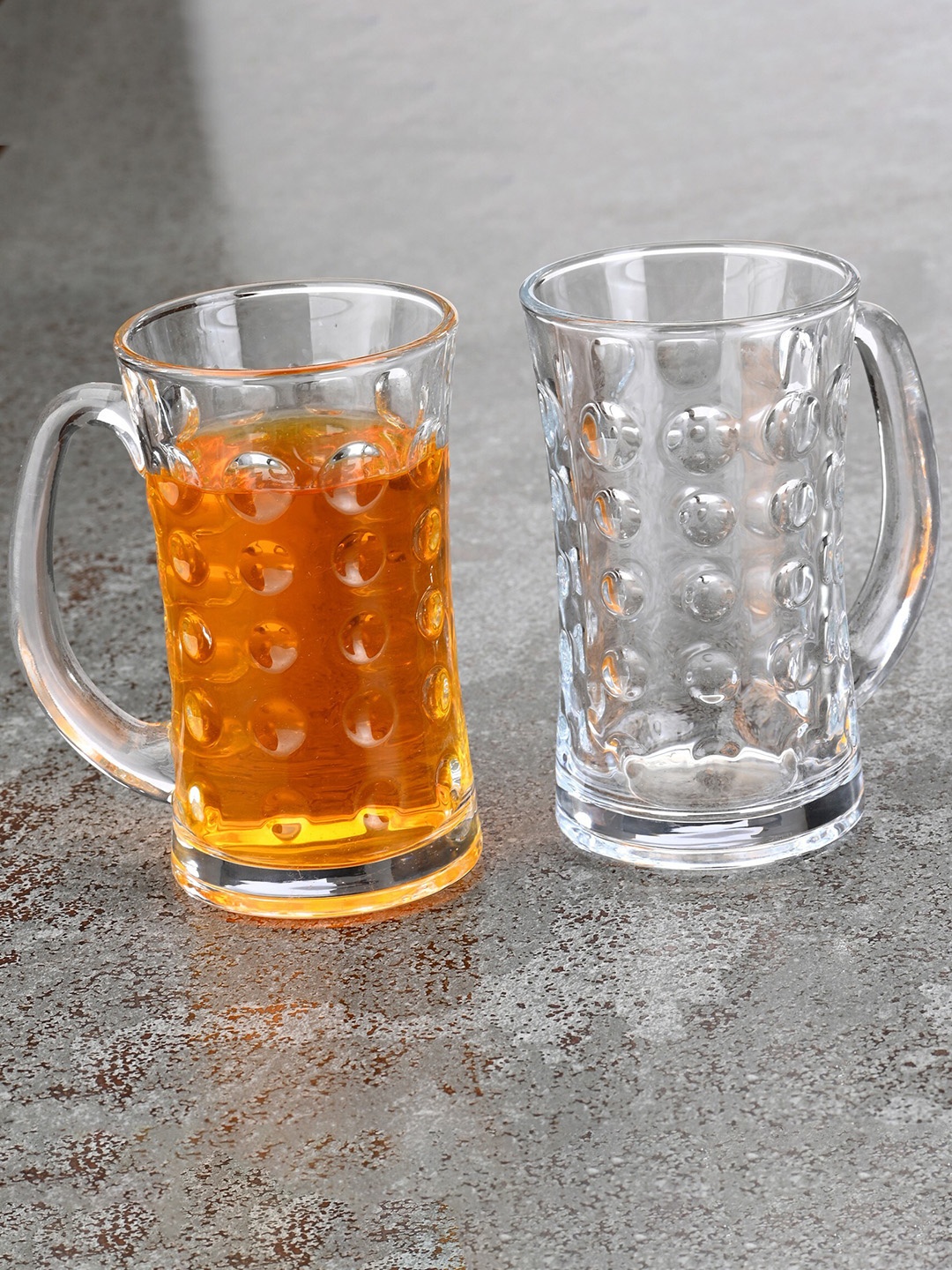 

1ST TIME Transparent 8 Pcs Dishwasher Safe Beer Glasses -400ml Each