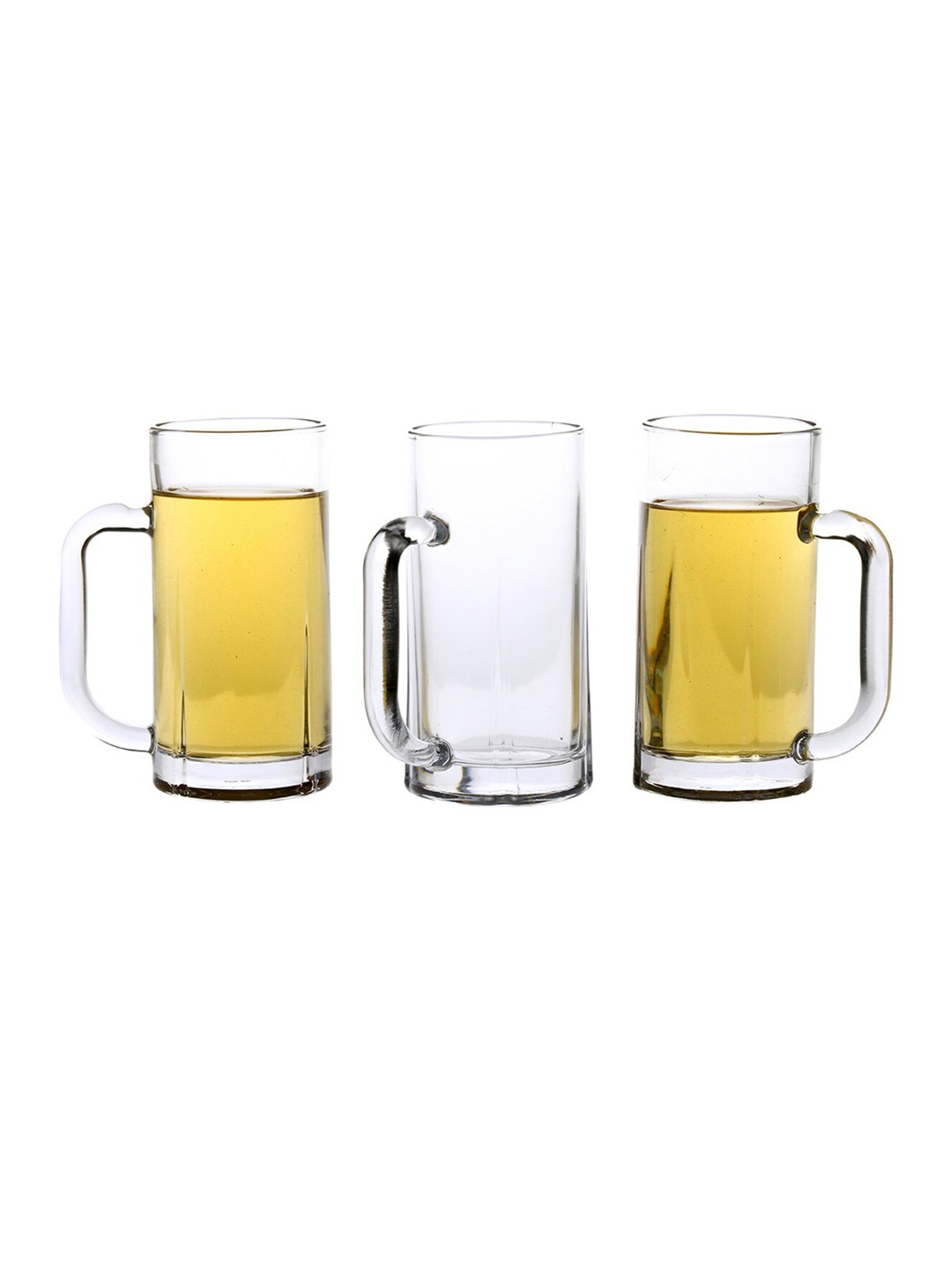 

1ST TIME Transparent 6 Pcs Dishwasher Safe Beer Glasses 300 ml Each
