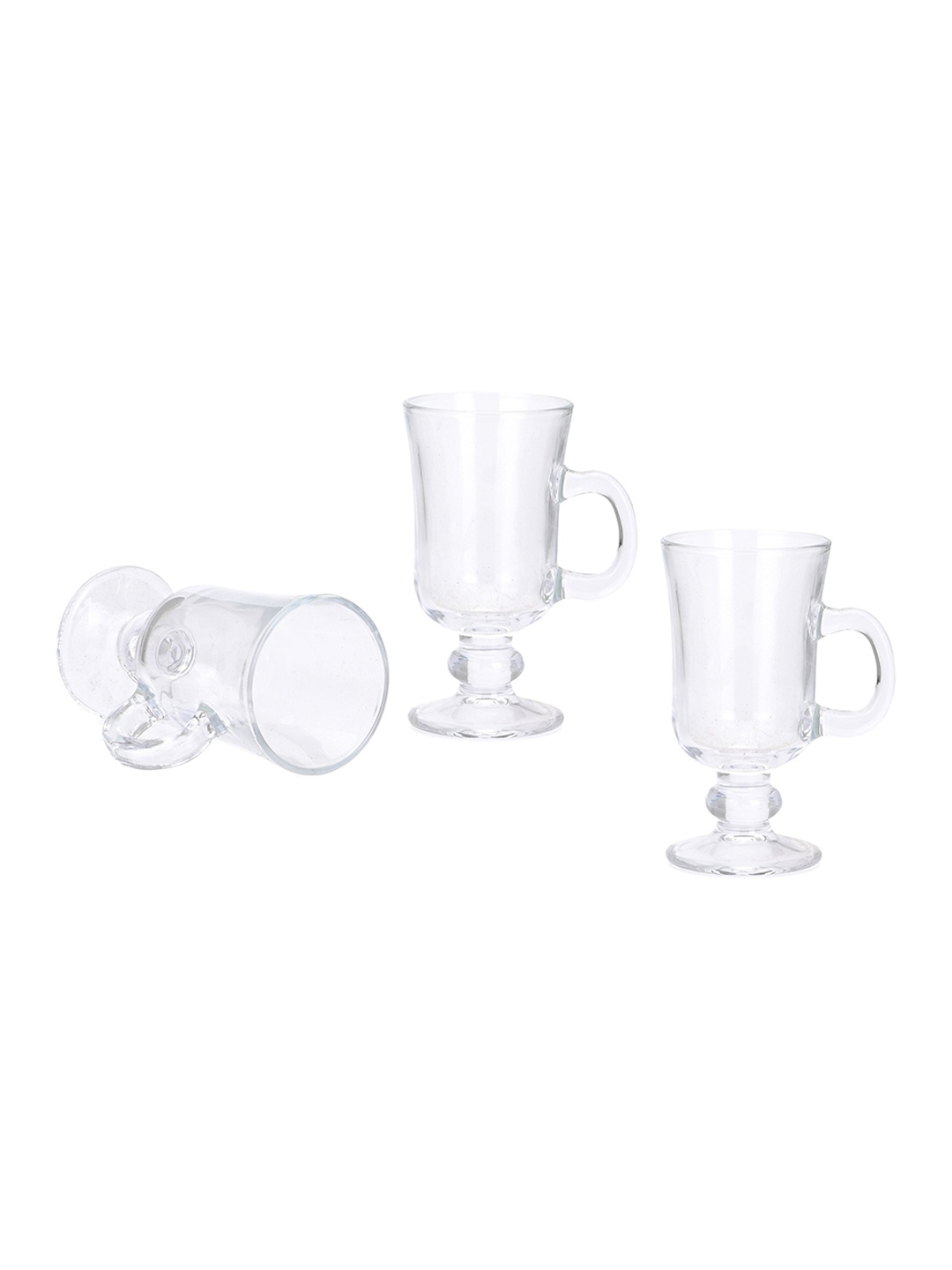 

1ST TIME Transparent 3 Pieces Water Glasses 200 ml Each