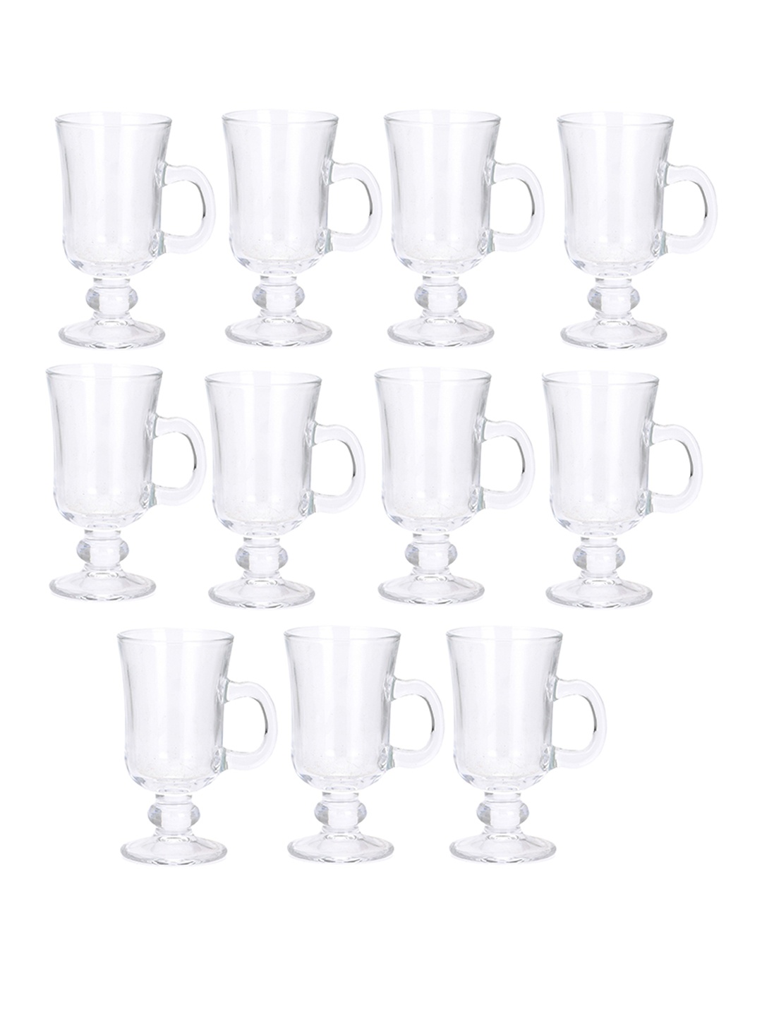 

1ST TIME Transparent 11 Pieces Water Glasses 200 ml Each