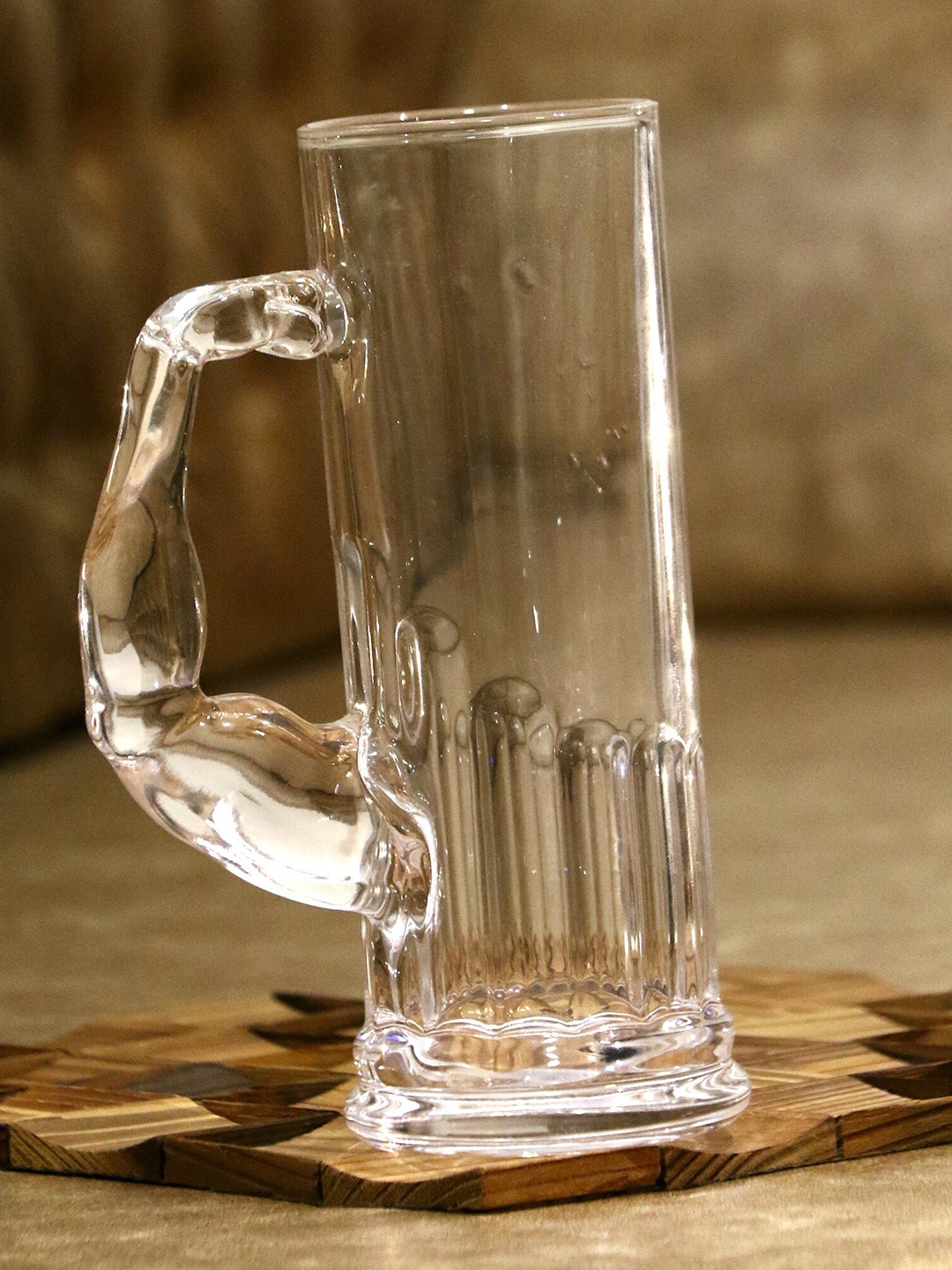 

1ST TIME Transparent Textured Water Glass 600 ml