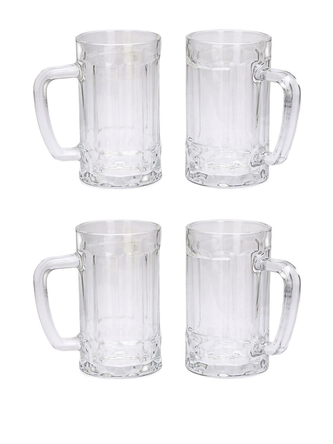 

1ST TIME Transparent 4 Pieces Beer Glasses 400 ml Each