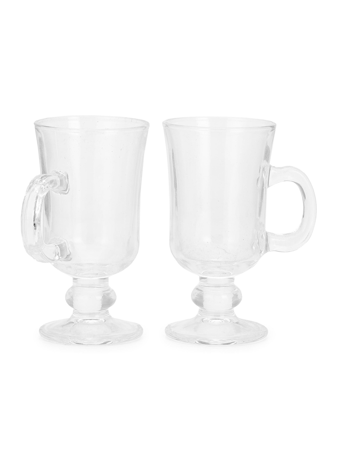 

1ST TIME Transparent 2 Pieces Dishwasher Safe Beer Glasses 200 ml Each
