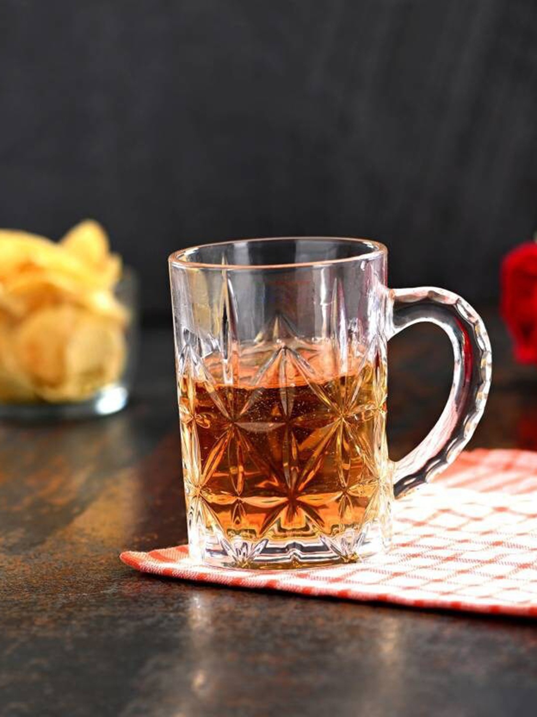 

1ST TIME 2 Pieces Transparent Water Glass 450ml