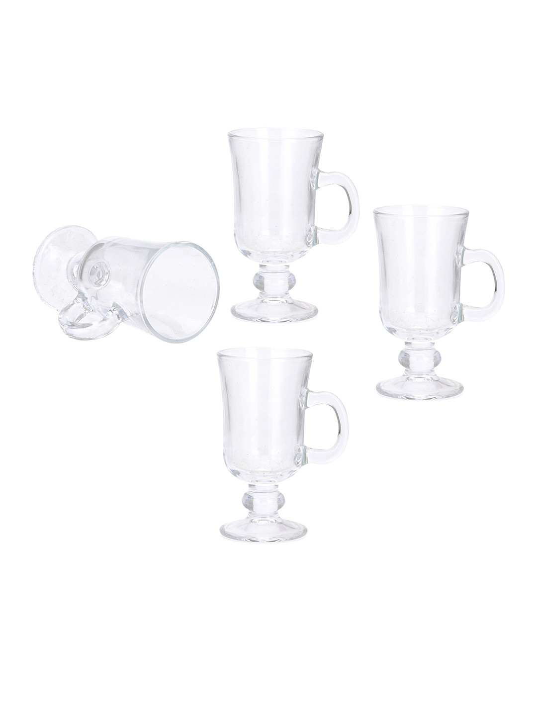 

1ST TIME Transparent 4 Pieces Water Glasses 200 ml Each