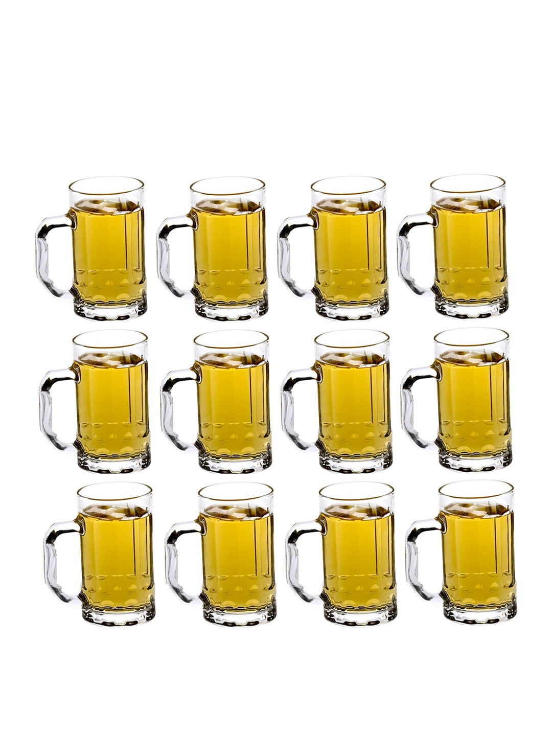 

1ST TIME Transparent 8Pcs Dishwasher Safe Beer Glasses -400ml Each