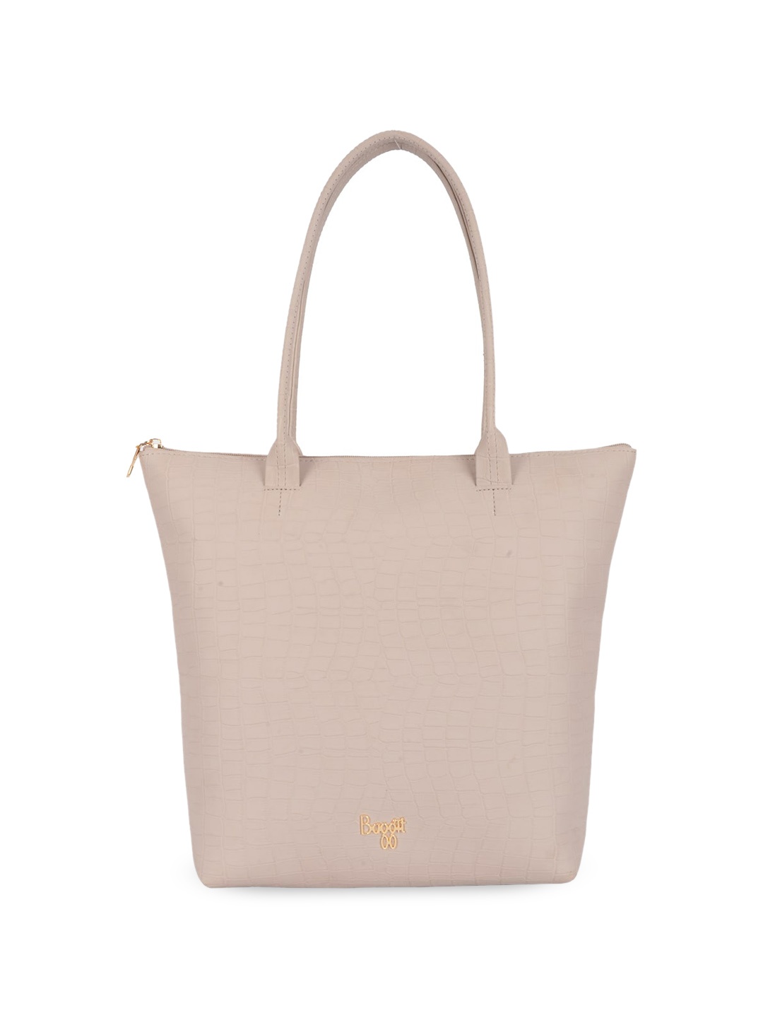 

Baggit Textured Shopper Tote Bag, Grey