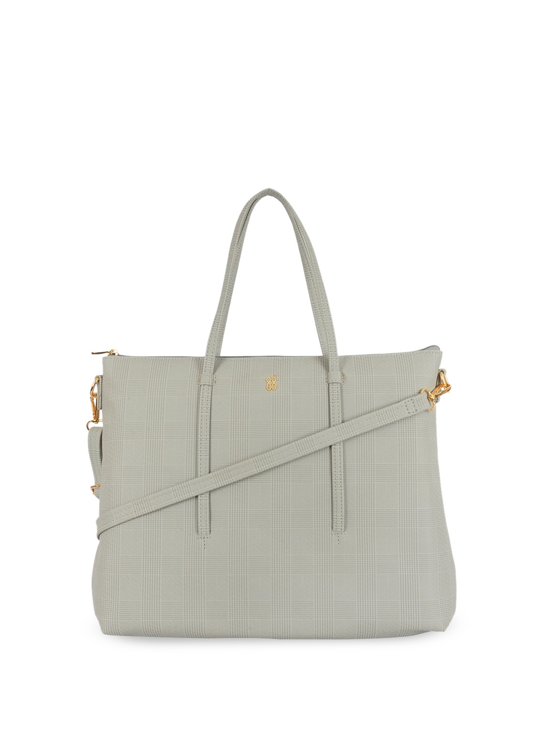 

Baggit PU Oversized Shopper Tote Bag, Grey