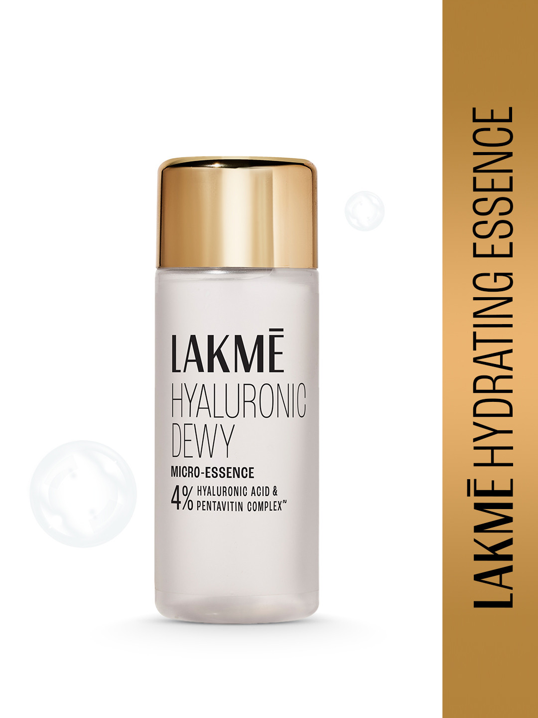 

Lakme Hyaluronic Dewy Micro Essence with 4% Hyaluronic Acid - 100 ml, Transparent