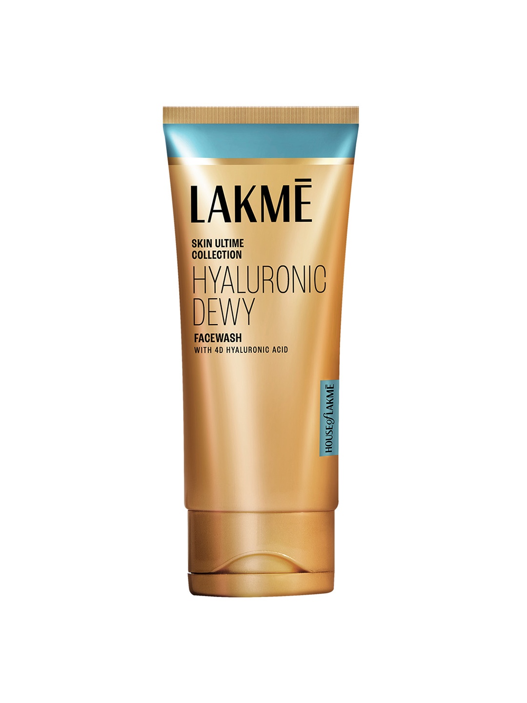 

Lakme Hyaluronic Dewy Facewash with 4D Hyaluronic Acid for Deep Hydration - 100 g, Gold