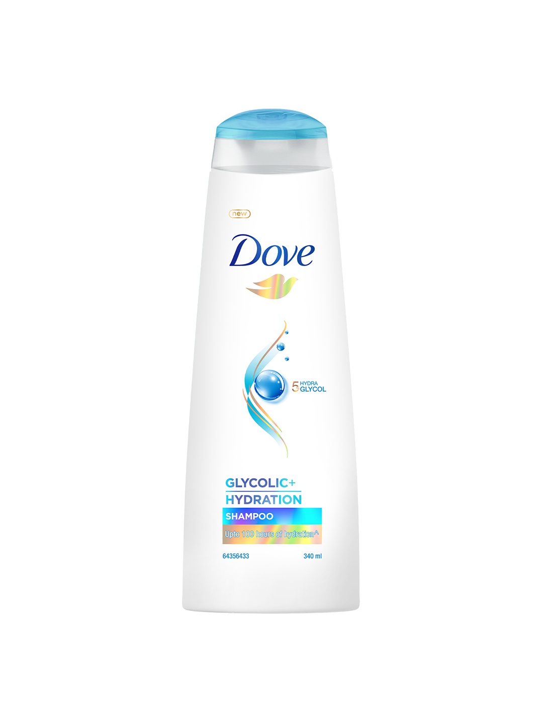 

Dove Glycolic+ Hydration Shampoo - 340 ml, White