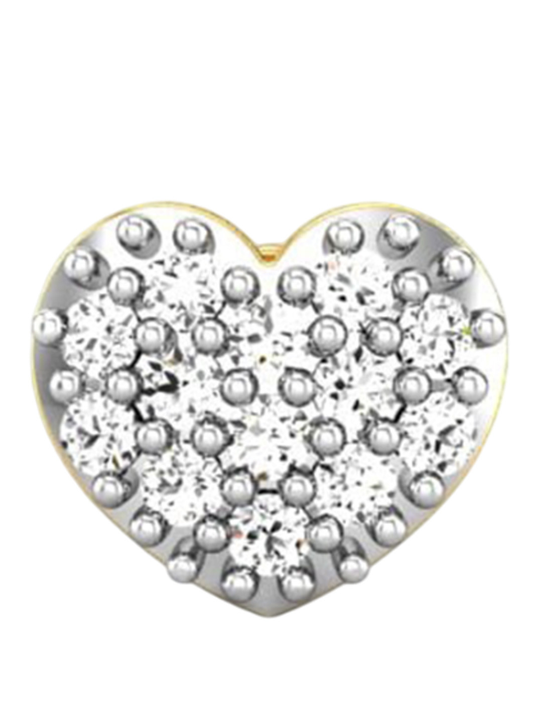 

CANDERE A KALYAN JEWELLERS COMPANY BIS Hallmark 18KT Gold Diamond Nosepin - 0.66 gm