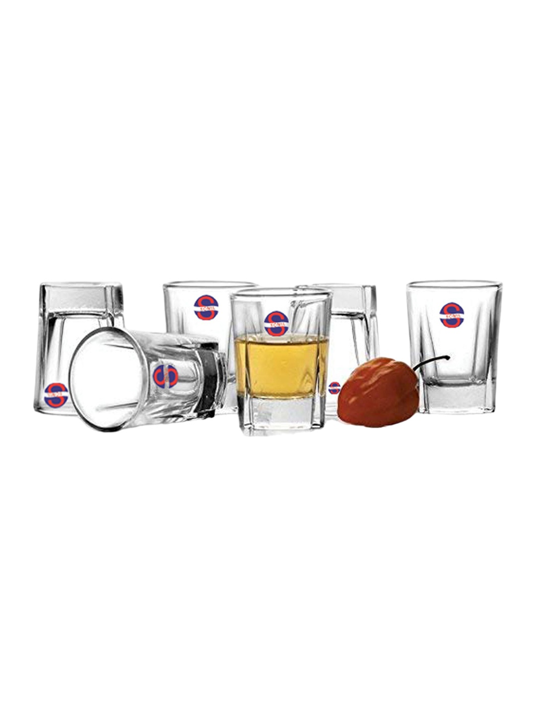 

1ST TIME Transparent 12 Pieces Shot Glasses 50 ml