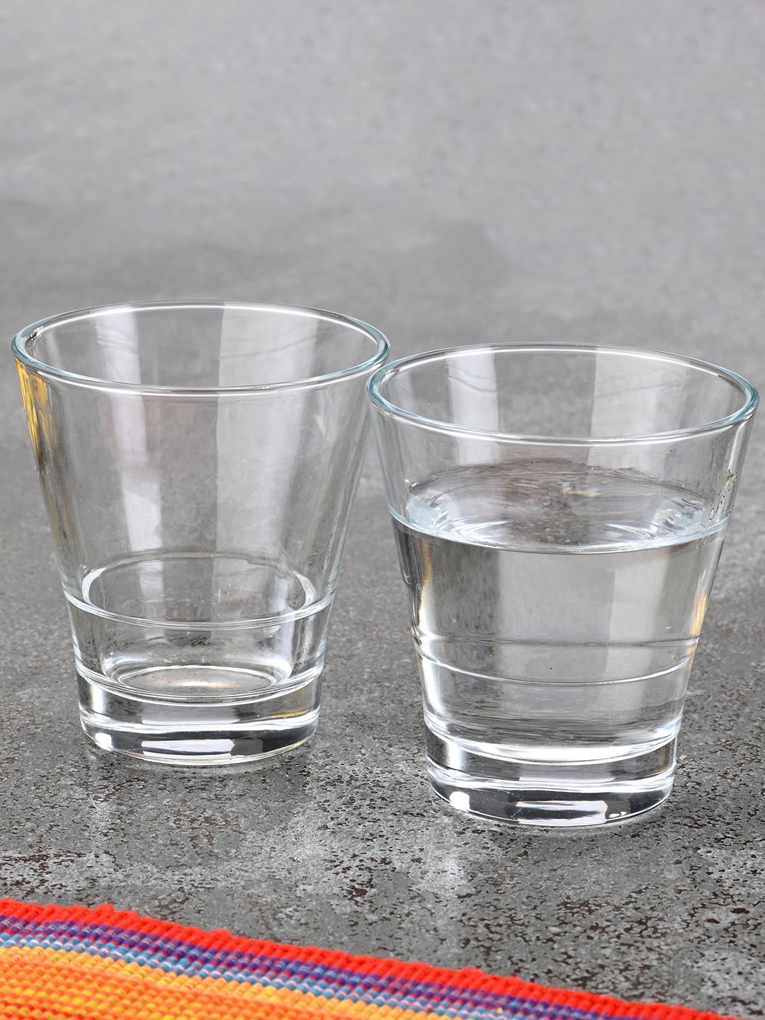 

1ST TIME Transparent 12 Pieces Water Glasses 150 ml Each