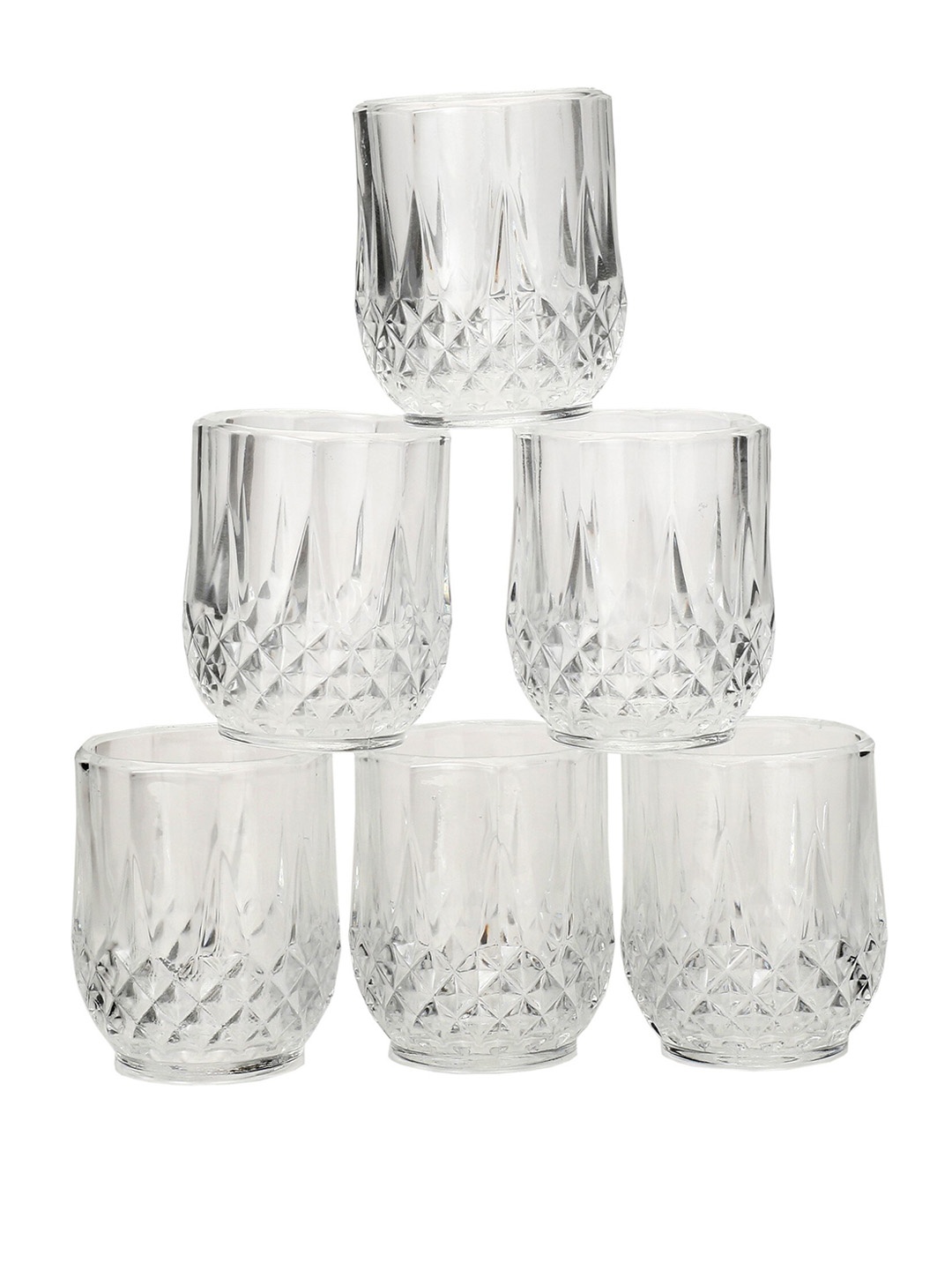 

1ST TIME Transparent Textured Brandy Glass 60 ml