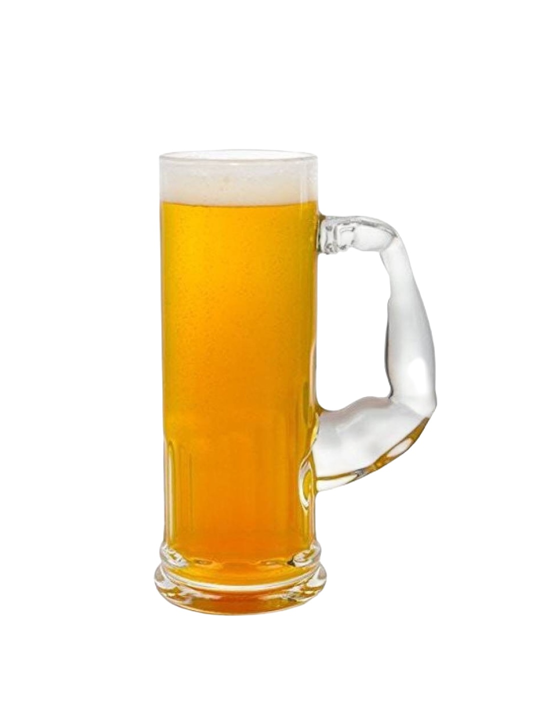 

1ST TIME Transparent 8 Pieces Dishwasher Safe Beer Glass 600ml Each